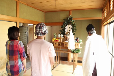 屋祓い・着工式