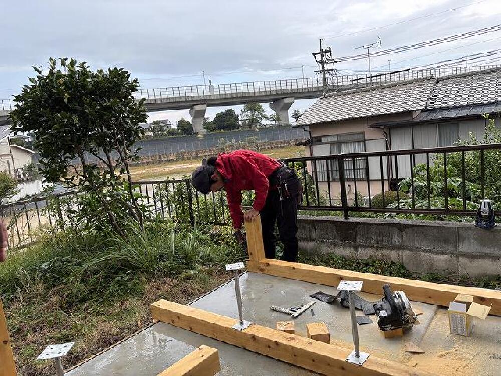 デッキもあります