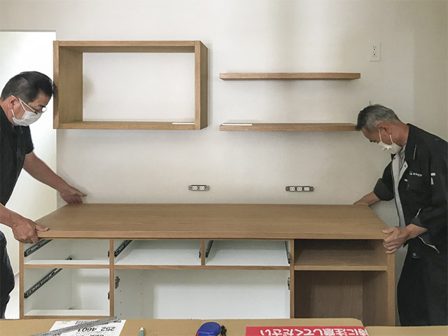 造作家具設置