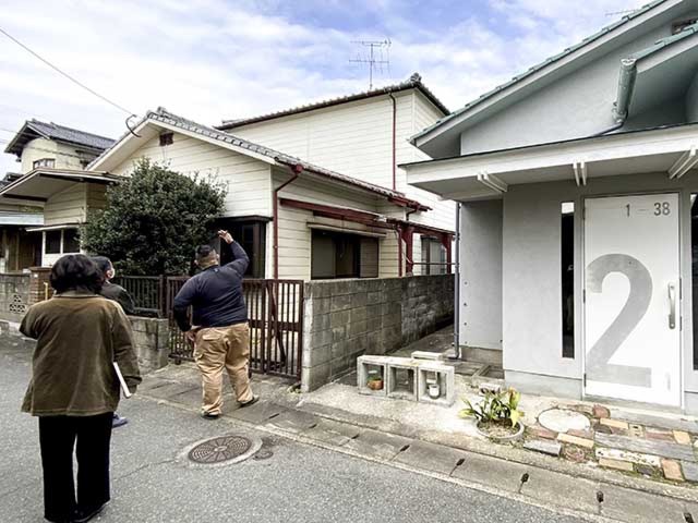 解体前／現場打合わせ