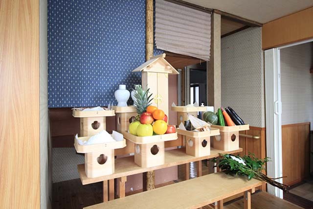 屋払い･着工式