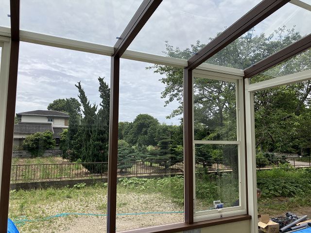 テラス工事
