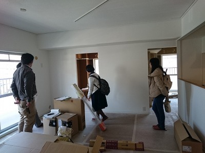 現場打ち合わせ