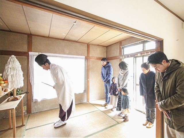 家祓い・着工式