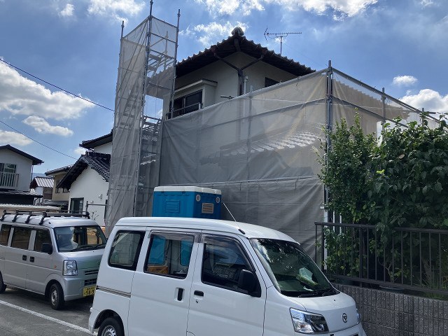 足場工事