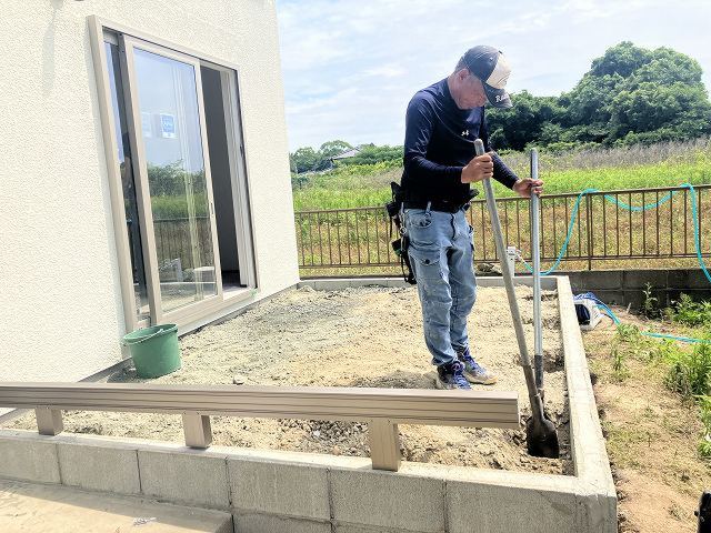 テラス工事