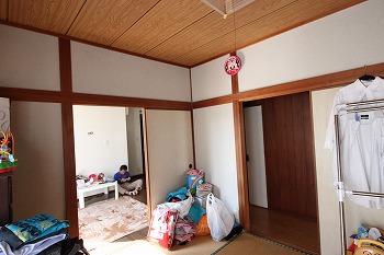 着工前