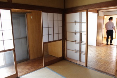 着工前