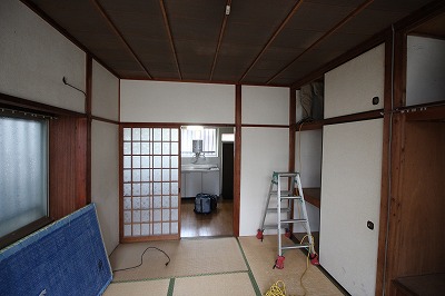 着工前