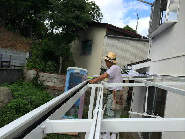 テラス工事