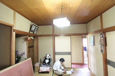着工前